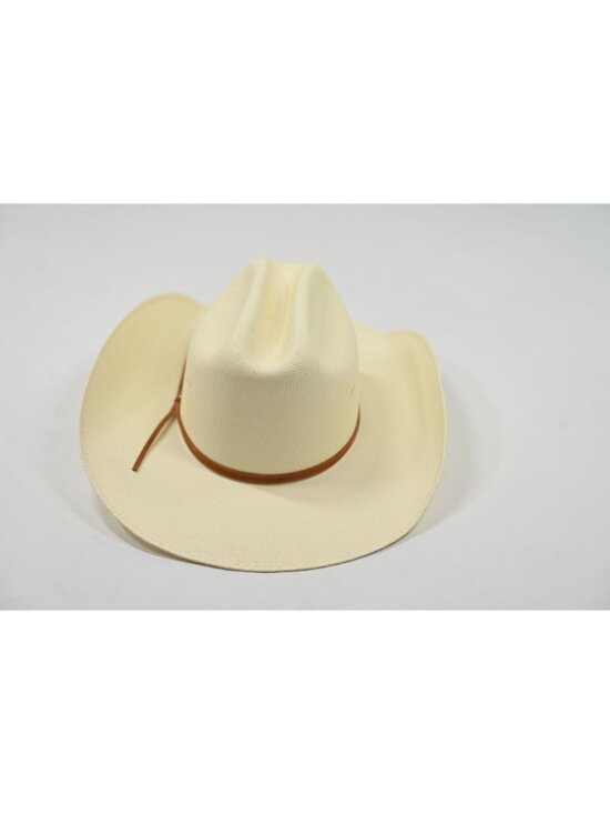 Brixton Laredo Straw Cowboy Hat in Bone